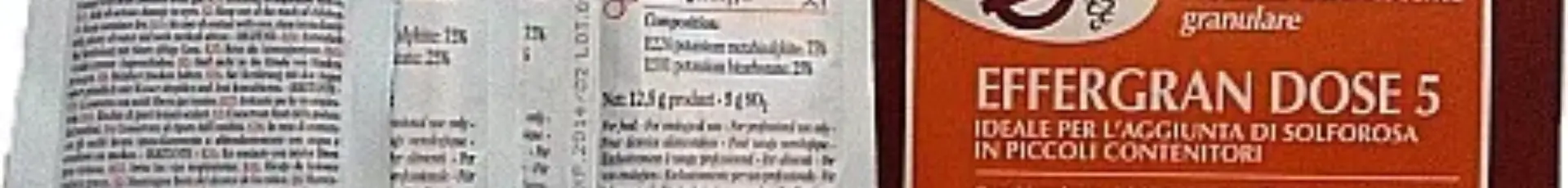 Sulfitare must / vin